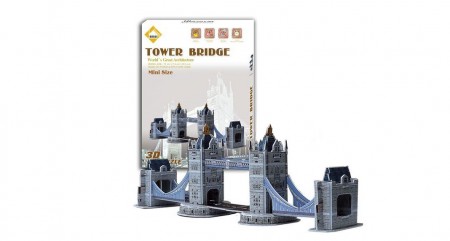 3D Dėlionė Tower Bridge